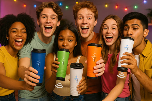 LEHØYT™ Cheering Cup- Raven Black