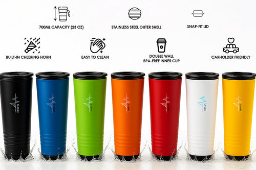 LEHØYT™ Cheering Cup- Raven Black