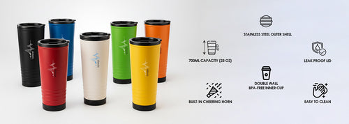 LEHØYT™ Cheering Cup- Raven Black